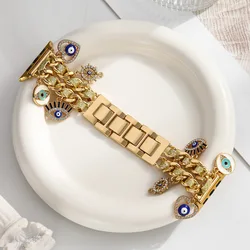 Luxury Metal Strap for Women's Smartwatch Bracelet (42mm 44mm 45mm 49mm)