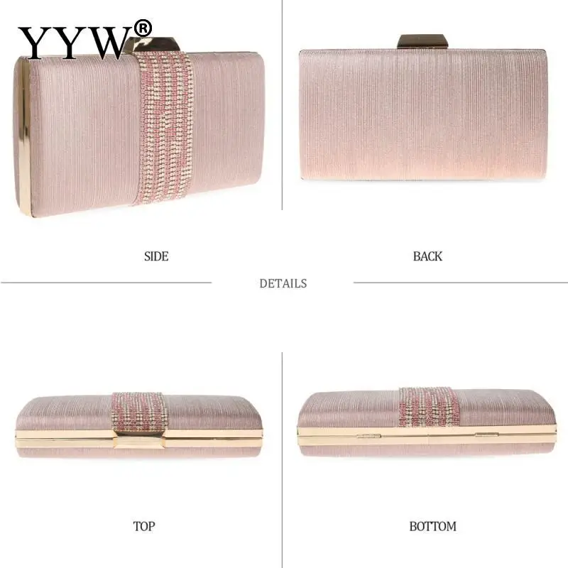 Luxury Women Handbag Glitter Shiny Diamonds Evening Dress Evening Bag 2023 Wedding Party Clutch Purse Shoulder Messenger Bag