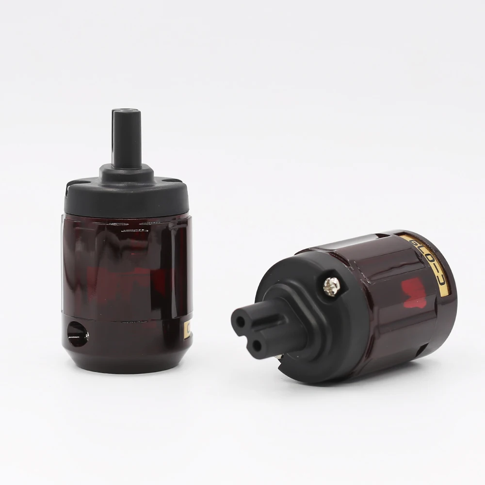 

Hifi C-079 Figure 8 IEC C7 Plug Audio Power Cable IEC Female Electrical Plug Socket adapter connector