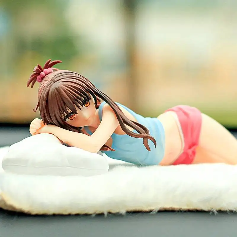 섹시한 미칸 애니메이션 소녀 피규어 장식 PVC 자동차 장식품, 자동차 인테리어 액세서리 장식, 생일 선물