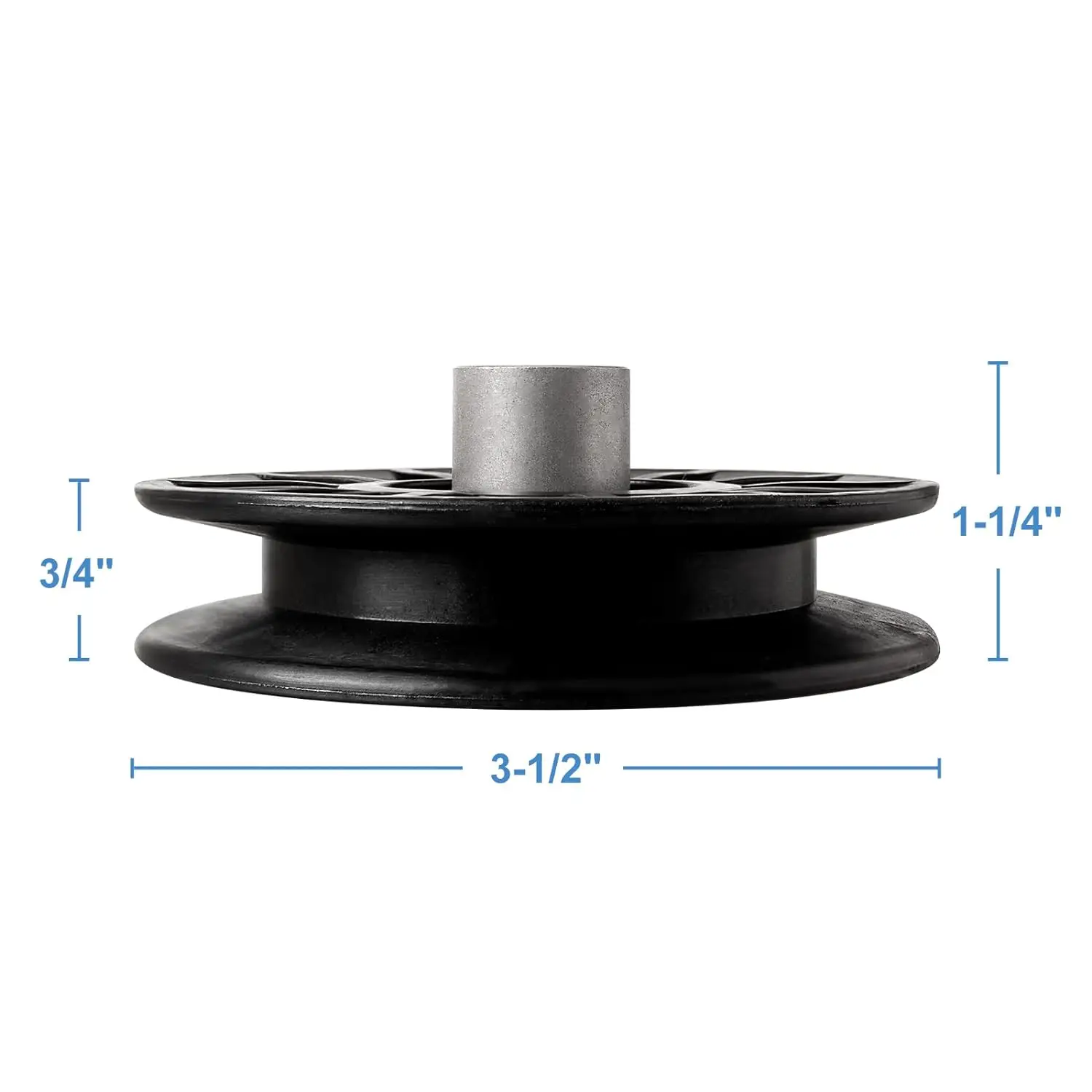 V-Idler Pulley 194326 for Craftsman Mower, Drive V-Groove Idler Pulley, Lawn Mower with 42" 54" Deck, Replace 532194326