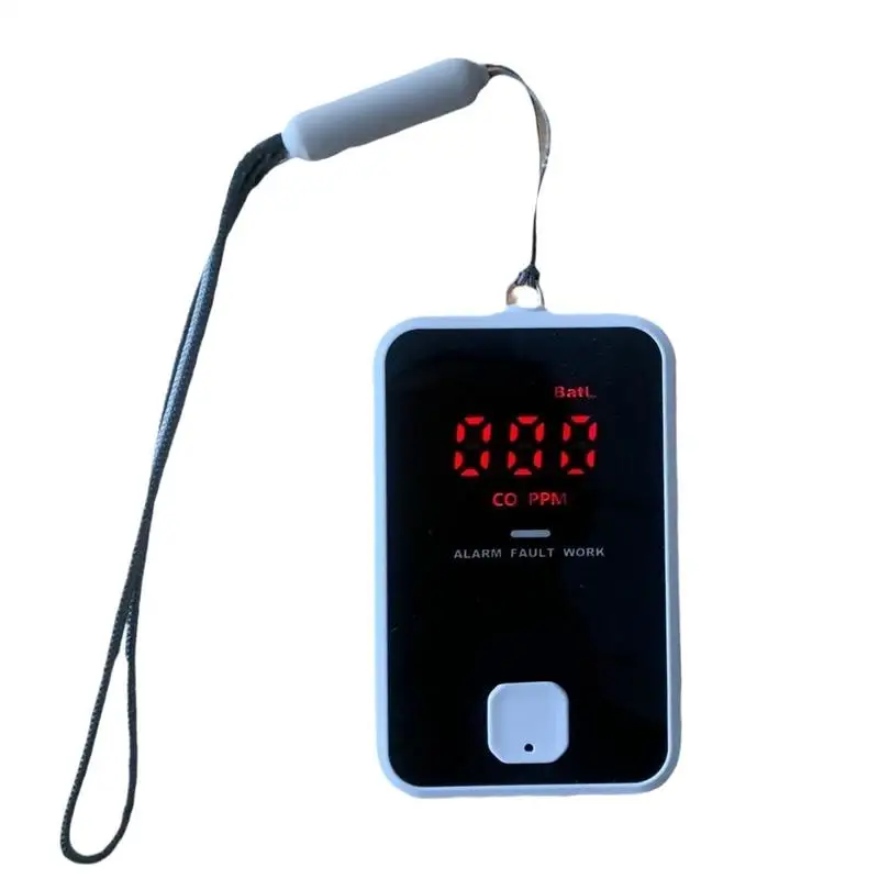 Co Alarm Detector Co Sensor With Intelligent Sound And Light Alarm Enhanced Monitor For Camping Fishing Hiking