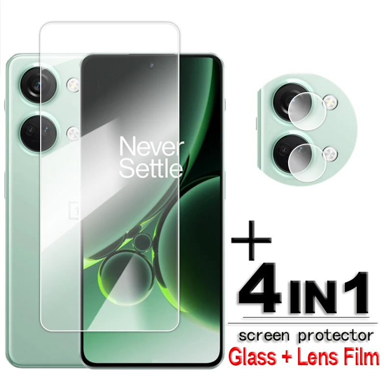 For OnePlus Nord 3 Glass For Nord 3 Tempered Glass 6.74 inch Transparent HD Screen Protector For OnePlus Nord 3 5G Lens Film 3pcs tempered glass for oneplus nord glass screen protector 9h premium tempered glass for oneplus 8 nord 5g z protective film
