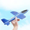 35CM/48CM Children Hand Throw Flying Glider Planes Toys Kids Foam Aeroplane Model Children Outdoor Fun Toys Hot Whells Toy Plane 5