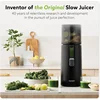 Hurom H400 Easy Clean Slow Juicer, Matte Black | Hands Free  Hopper Fits Whole Produce  Quiet Motor  Scrub Free Cleaning 2