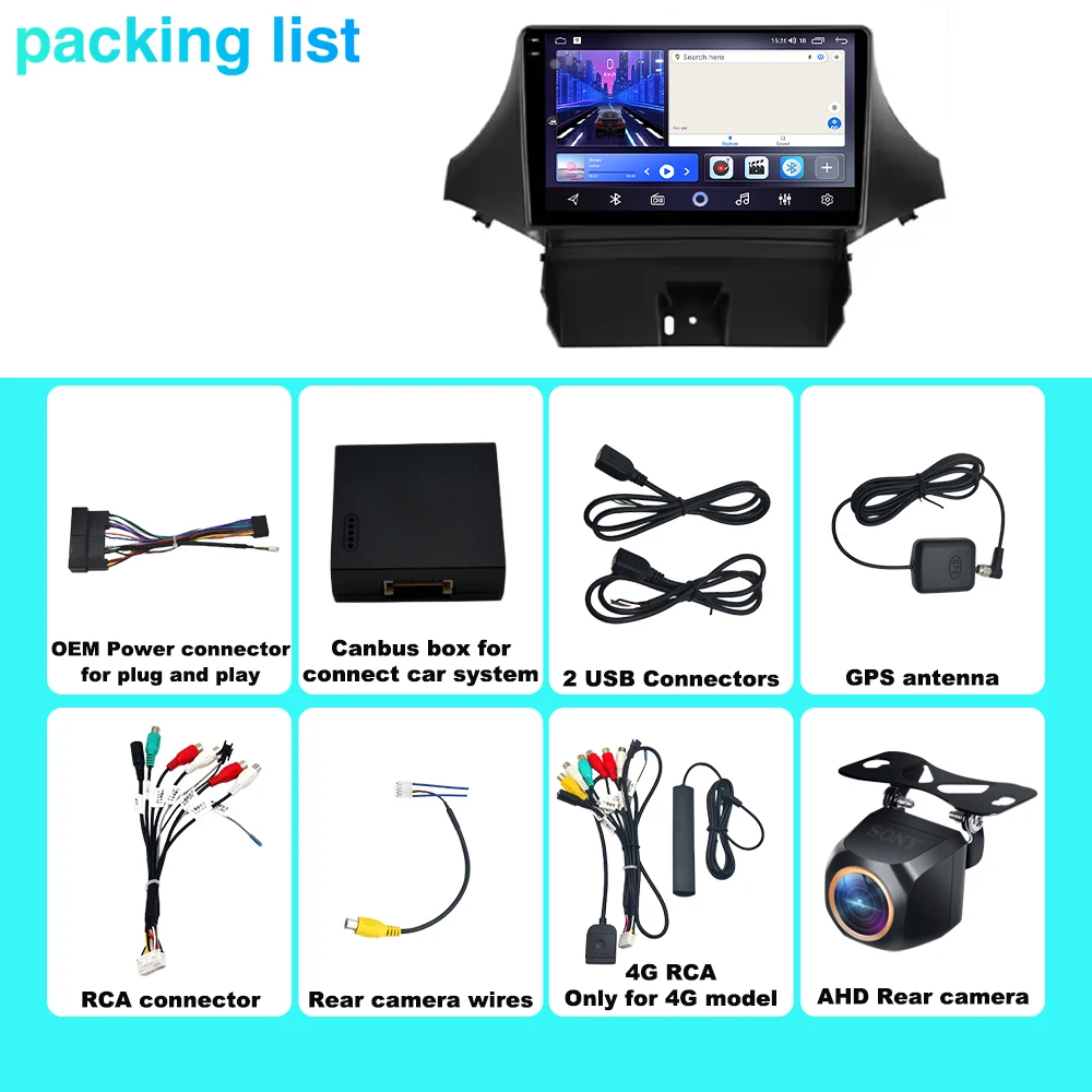 7862 쉐보레 올랜도 안드로이드 자동차 2010-2018 멀티미디어 플레이어 네비게이션 GPS 라디오 플레이어 차량용 스테레오 5G 무선 네트워크 2인치 DVD