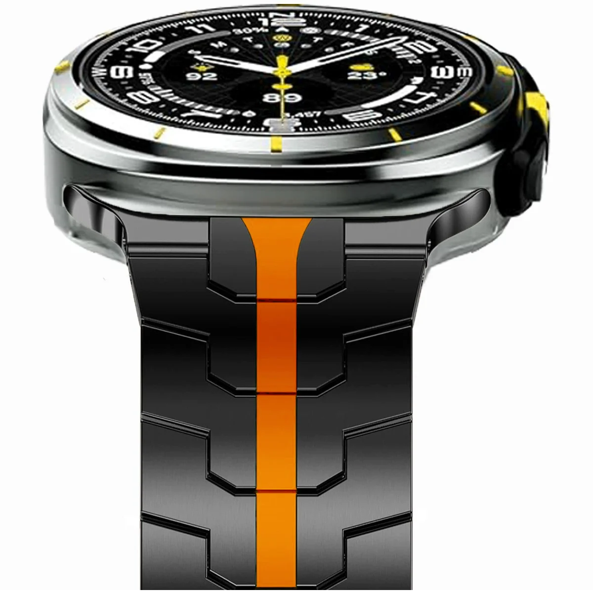 Luxury Titanium Stainless Steel Bracelet Strap