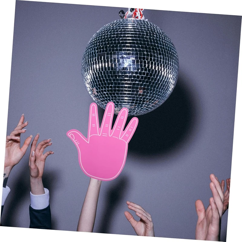 Sports Cheering Props Giant EVA Foam Hand Gloves Fingers Cheerleading Accessories Pompoms For Football Fan Events Fun Party
