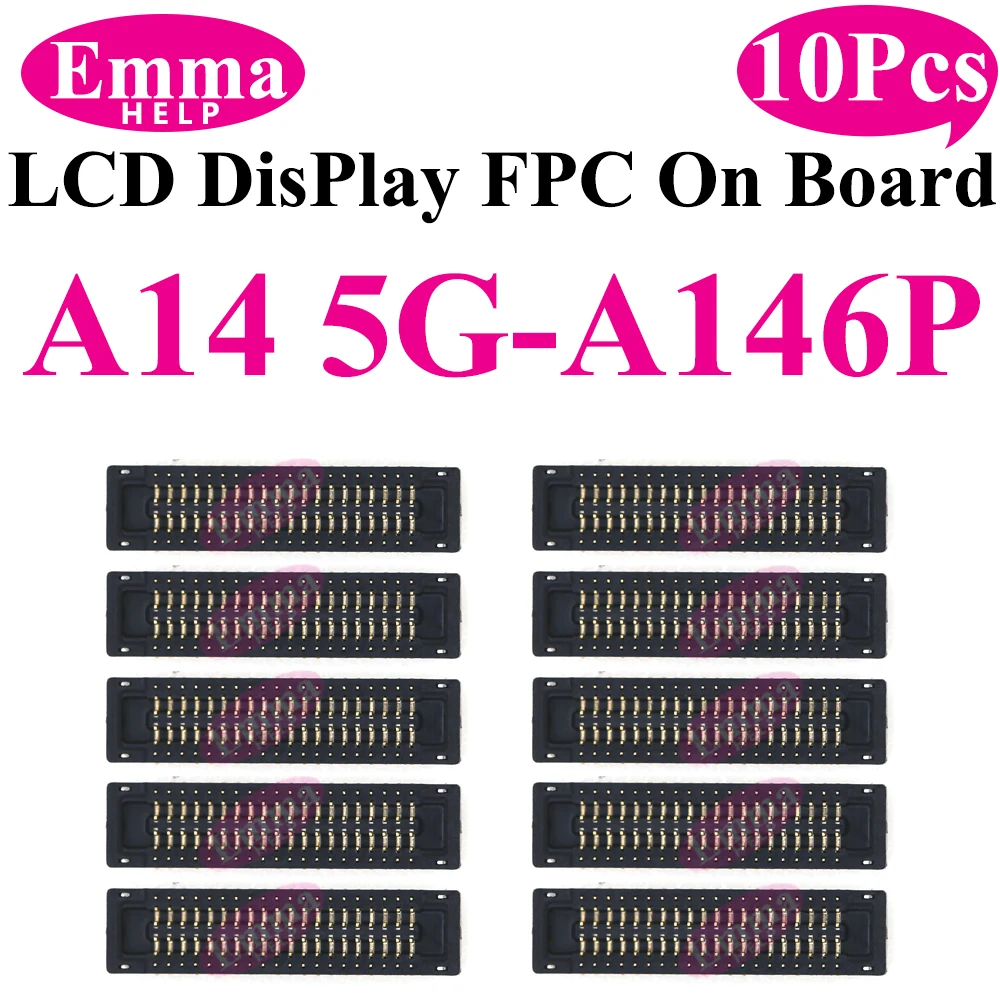 10pcs LCD Display Screen Flex FPC Connector - 40 78 Pin Plug On Board