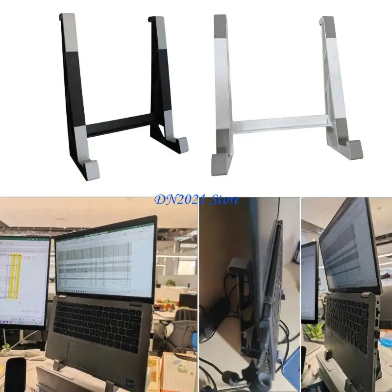 효율적인 보관을 위한 측면 및 수직 사용을 위한 F3KE 다중 위치 노트북 스탠드