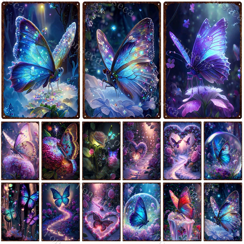 

Металлический плакат с бабочками, цветами, мечтами, металлическая пластина, Настенный декор для пляжа, бара, дома, сада, декоративный Железный плакат с рисунком