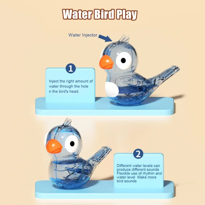 Toy Whistle For Kids Novelty Water Bird T Whistle For Girls Kids Birthday Gift Teens Children Boys And Girls Home