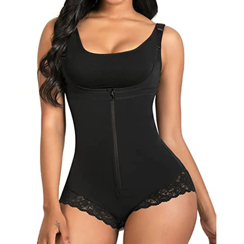 

Women's solid color corset, abdominal tightening and buttocks lifting, tight fitting body underwear, shaping clothes, jumpsuit