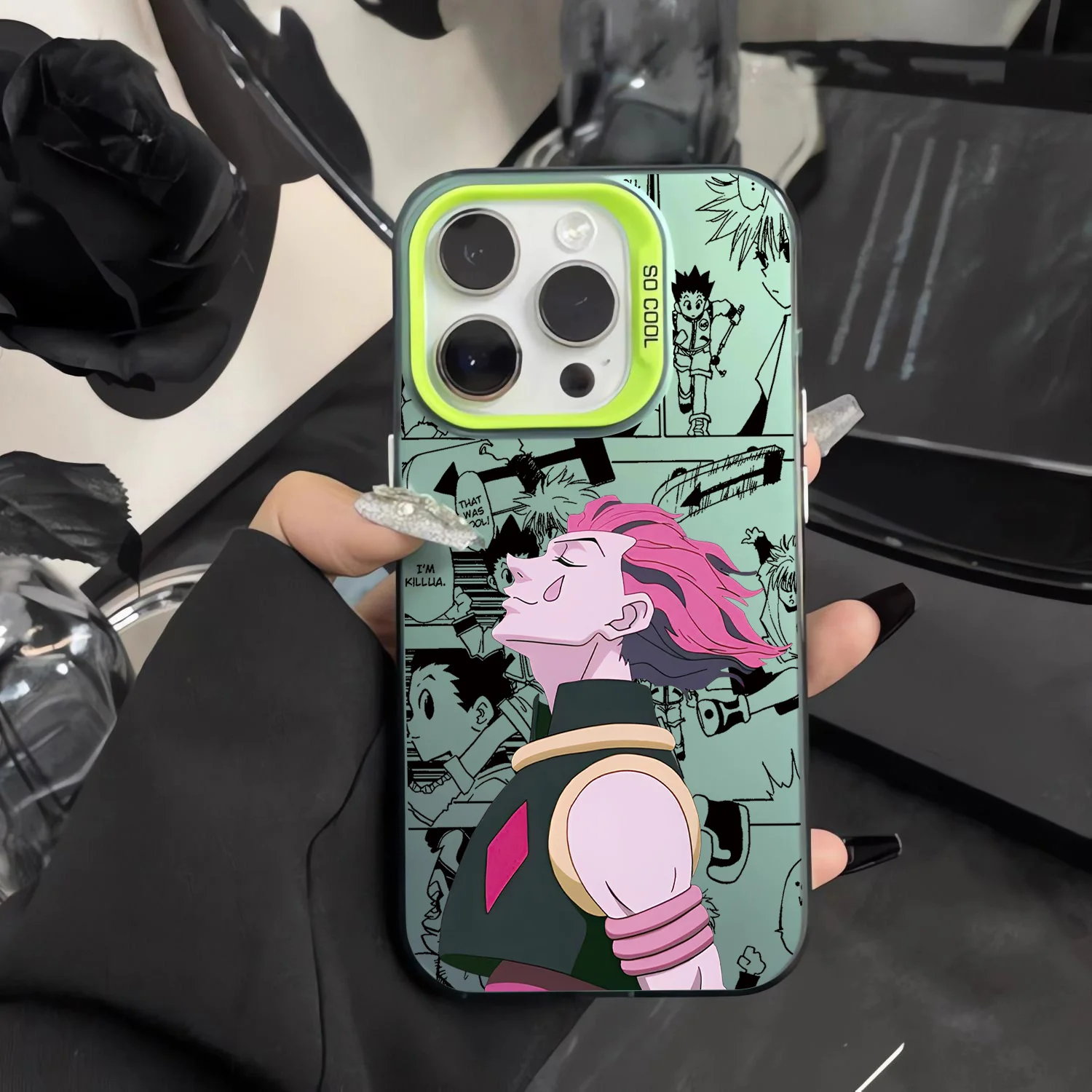 Killua Hunter X Hunter Matte Phone Case - Anime-Inspired Design