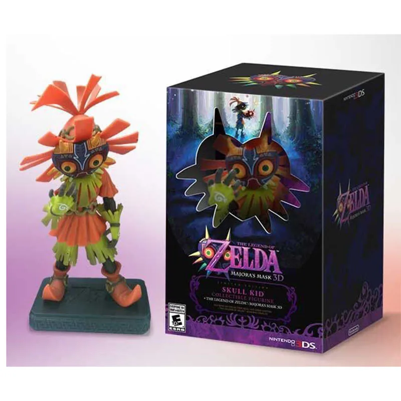 Gioco The Legend Of Zelda 14Cm Majora Mask Doll Action Figure Pvc Bambini Hobby Toys Collection Figure Per Bambini Amici Regali