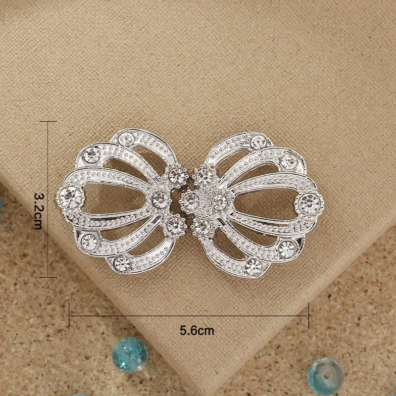 

1 Pair New Korean Alloy Sweater Clip Women's Wild Clothing Cardigan Connection Buckle Accessories
