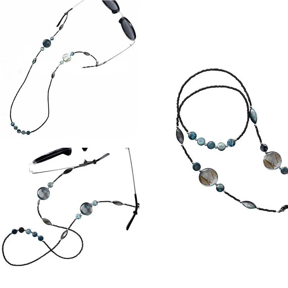 

Reading Glasses Cords Shell Beads Women Beaded Eyeglass Lanyard Sunglasses Chain Eyewear Retainer Glasses Chain