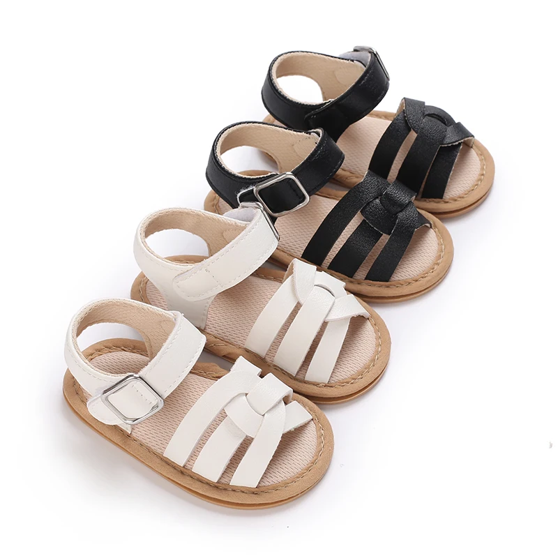 Newborn Baby Shoes Spring/Summer Silicone Soft Sole Non Slip Shoes, 0-1 Year Old Baby Shoes