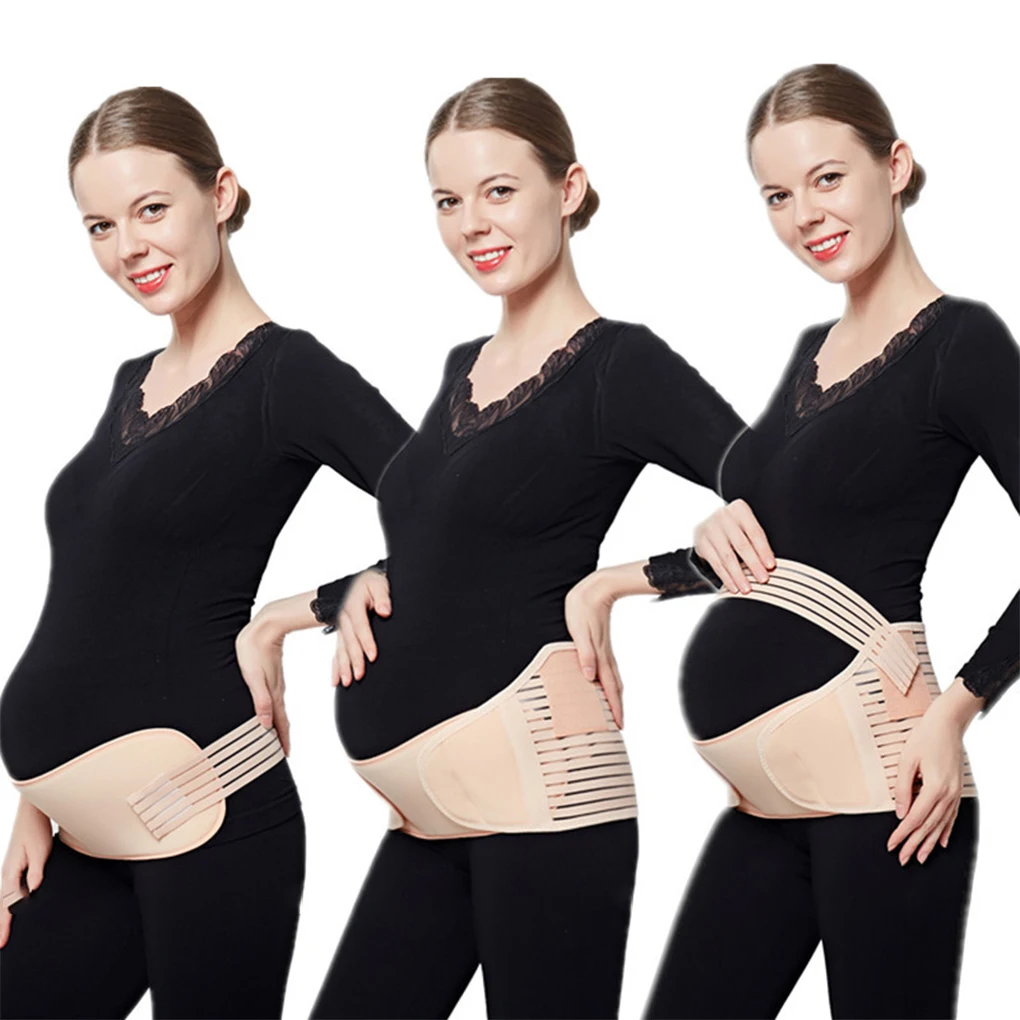 Maternity Brace Protector Adjustable Waist Belt Back Protectors M