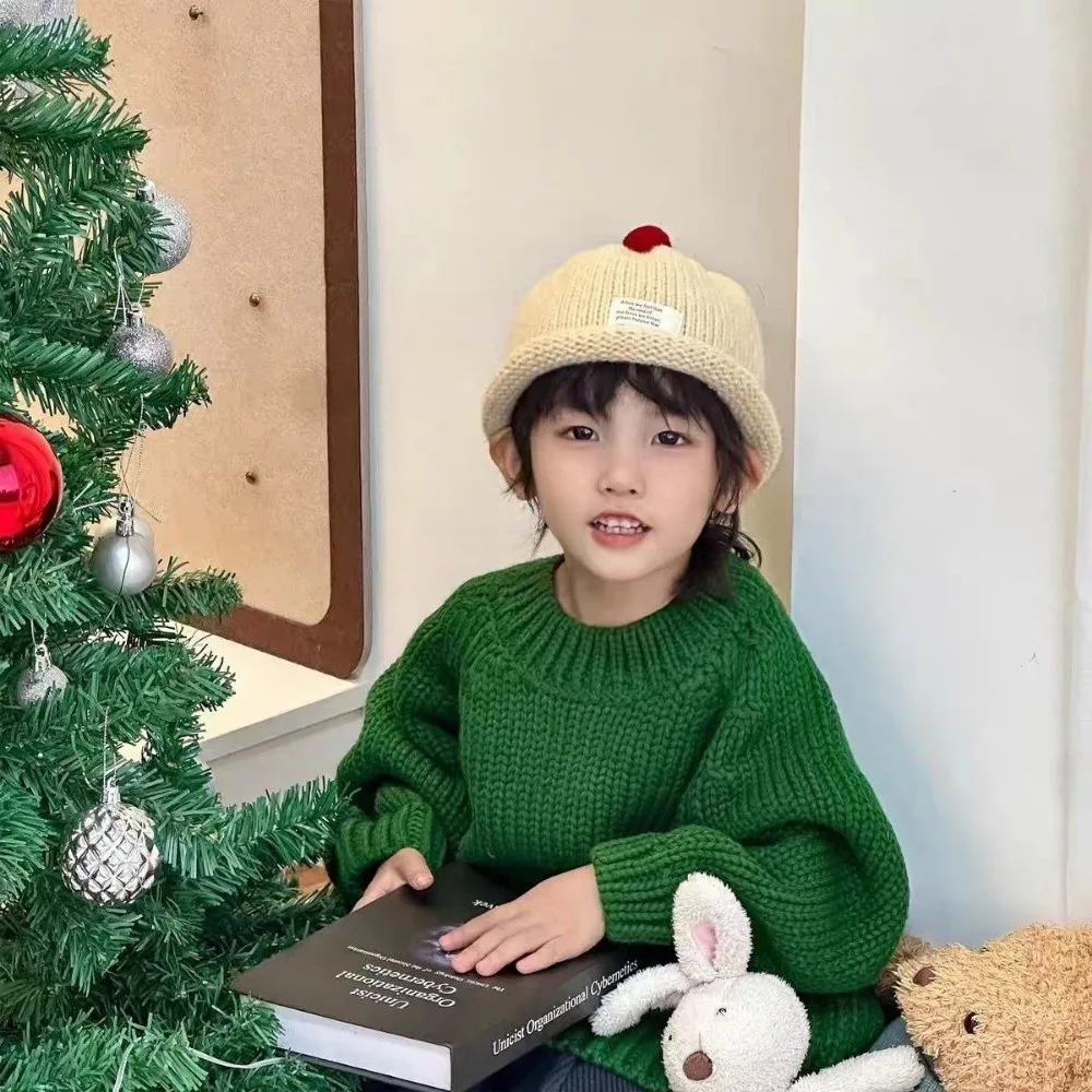 Soft Knitted Winter Beanie Hat for Kids