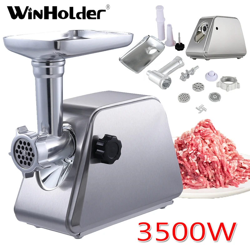 Winholder3500WMultifunctionElectricMeatGrinderKitchenFood