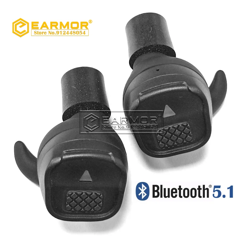 Earmor M20t Bluetooth Earplugs Hunting Shooting Electronic Earplugs ...