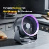 Multifunctional Electric Fan Circulator Wireless Portable Home Quiet Ventilator Desktop Wall Ceiling Fan Air Cooler 1