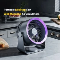 Multifunctional Electric Fan Circulator Wireless Portable Home Quiet Ventilator Desktop Wall Ceiling Fan Air Cooler 1