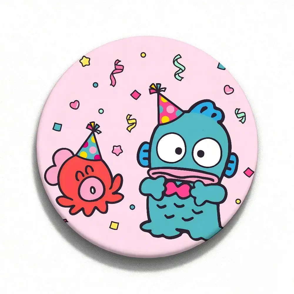 Handmade Hangyodon Cartoon Brooch – Cosplay Badge & Backpack Accessory