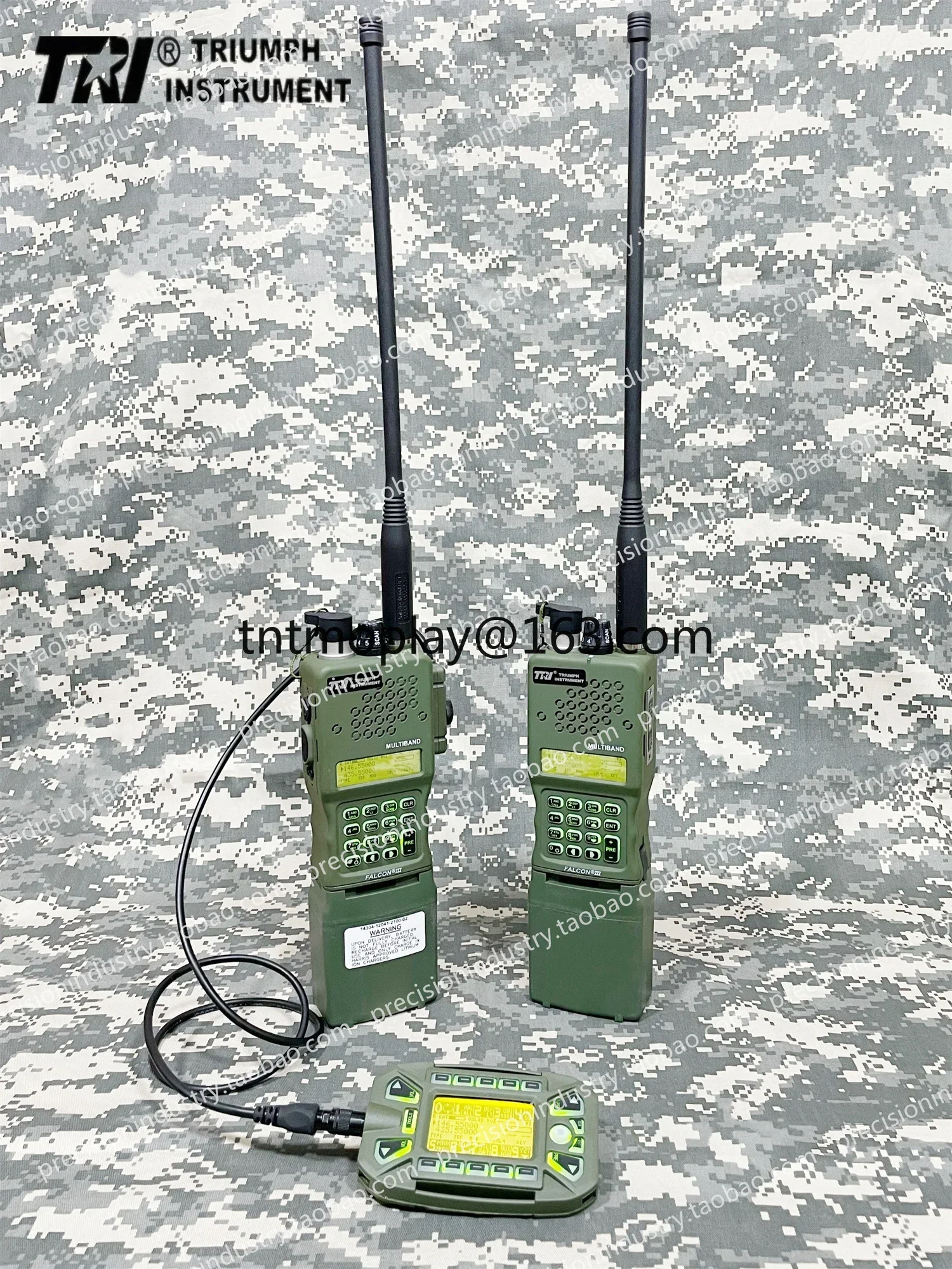 1 TRI AN/PRC-152 알루미늄 합금 UV 3중 방지 6단계 고출력 무전기