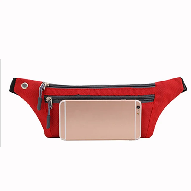 Casual Men Waist Bag Nylon Chest Pack for Women Phone Bags Pocket Running Belt Sports Bag Multifunction Travel Chest Bag 3