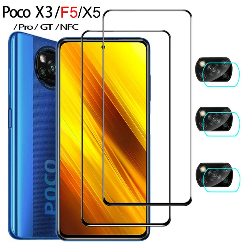 poco f5 pro, 6.67'' poco x 3 9H protector pantalla poco x3 pro