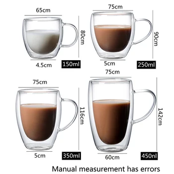 Double Wall Glass Coffee Cups 1