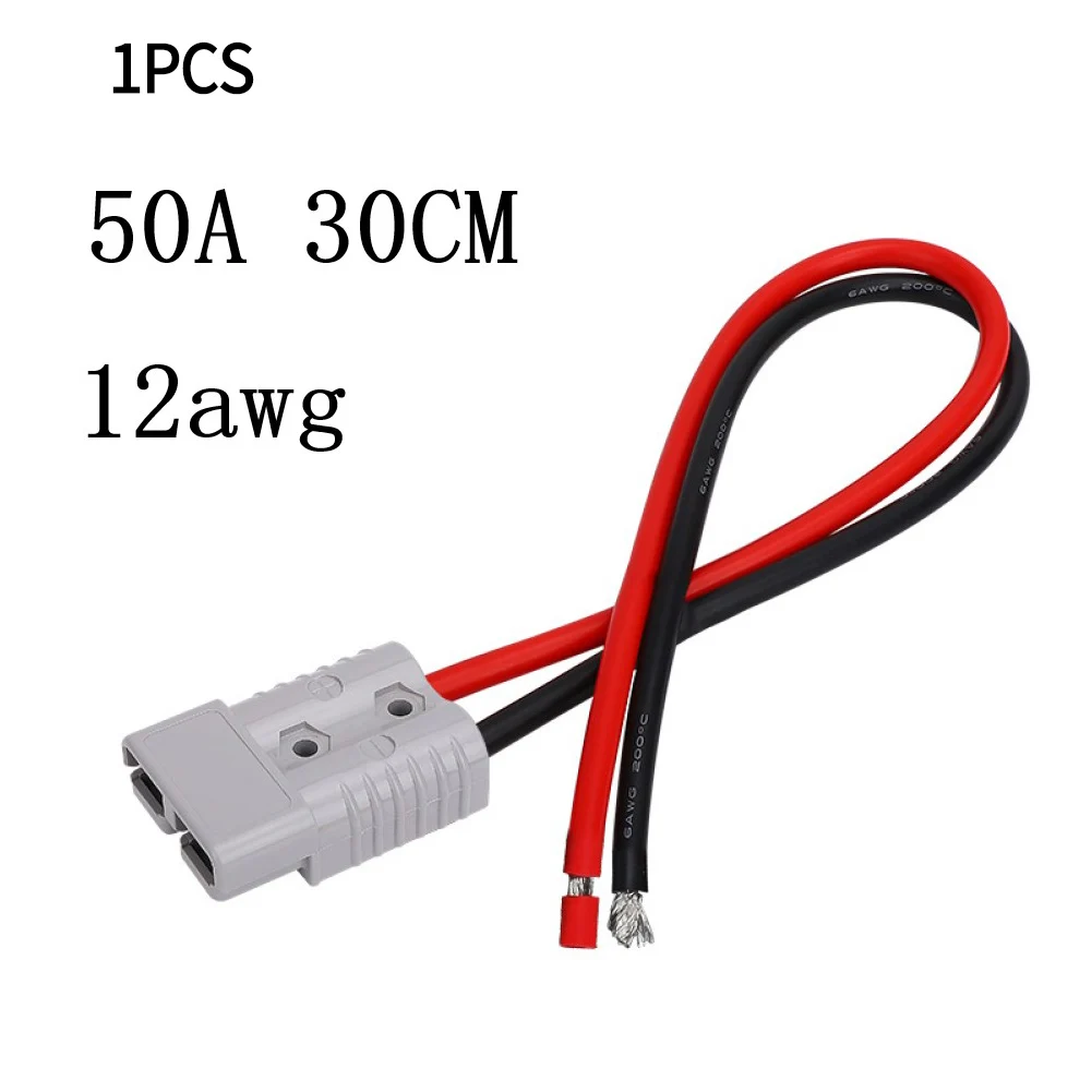 Connettore Della Batteria 50A Per Il Connettore Della Batteria Dei Veicoli Del Carrello Elevatore Anderson Con Accessori Dell'Adattatore Della Batteri