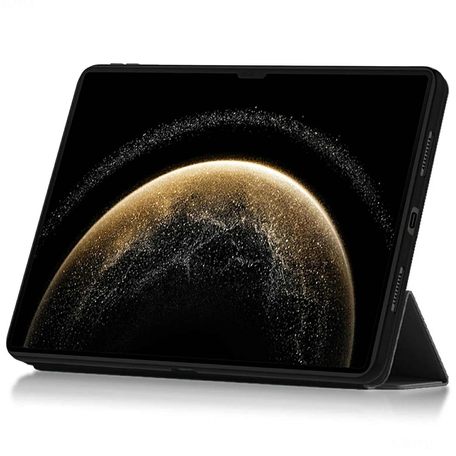 Premium PU Leather Trifold Stand Cover