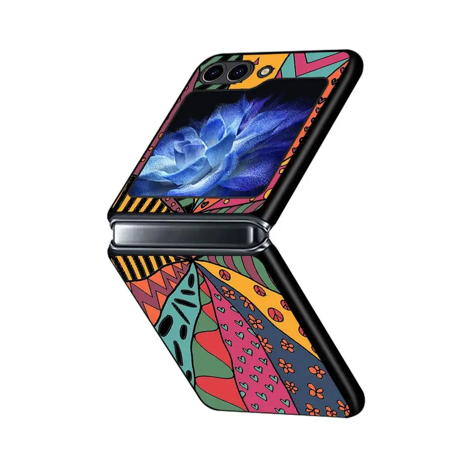Skeleton Cool Flip Phone Protective Case - Stylish Back Cover