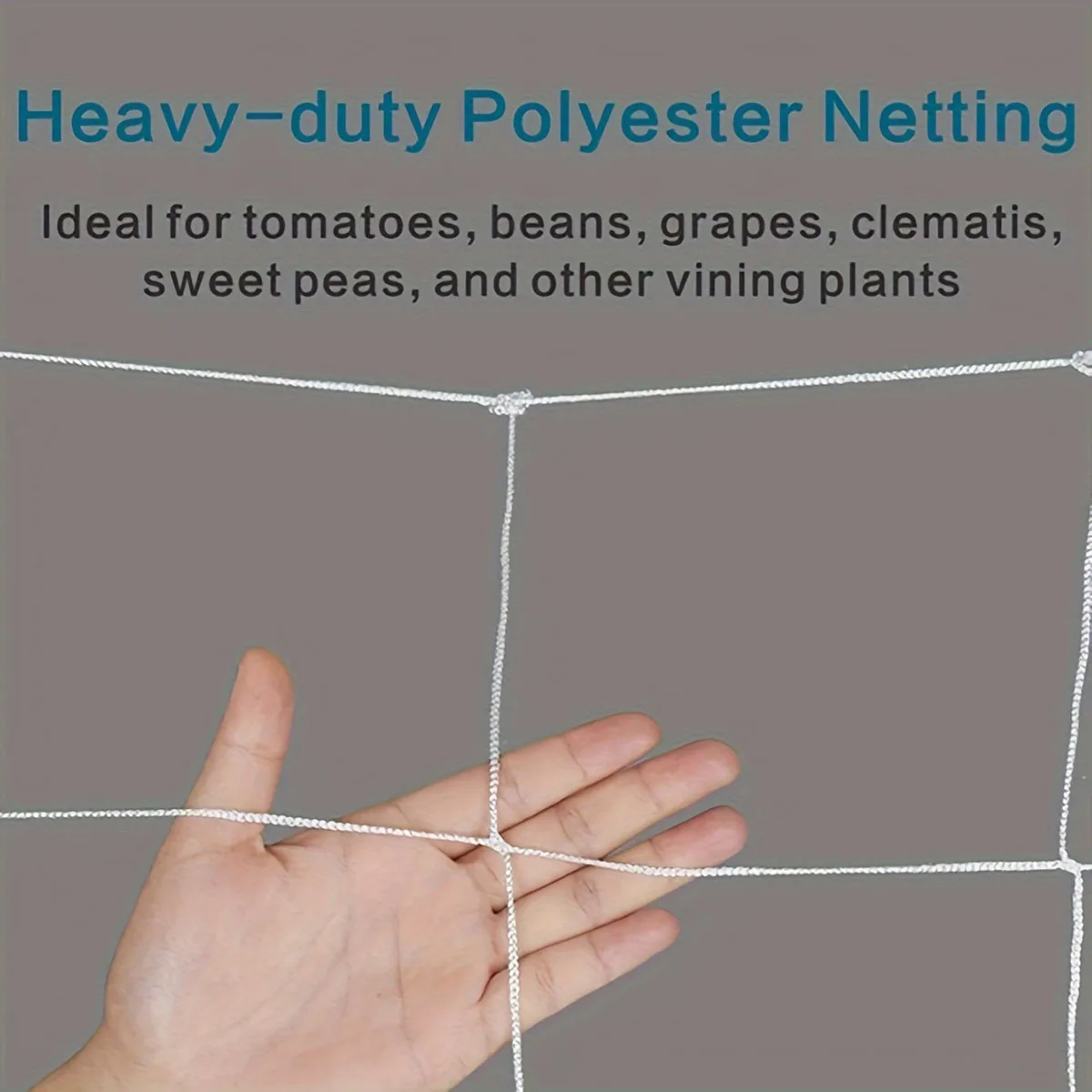 Grid Net Plant Support Climbing Grapes Vegetables Outdoor
