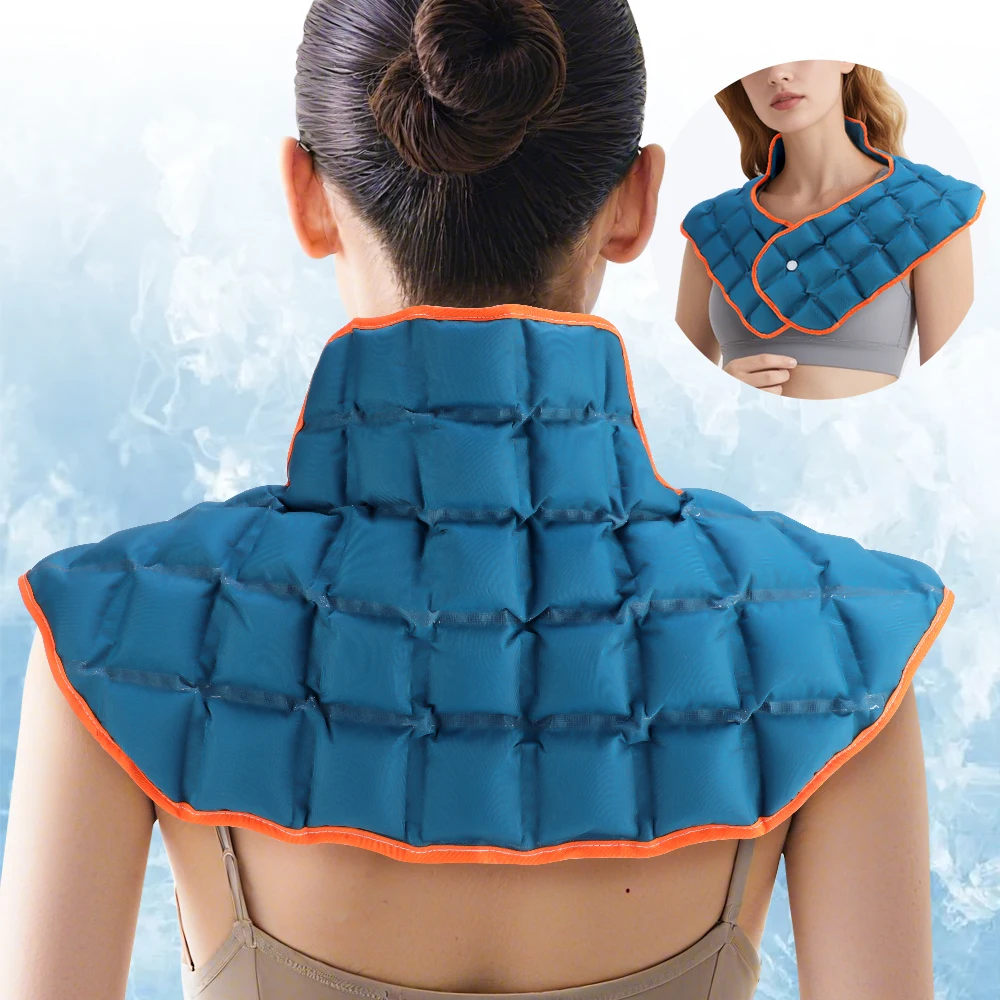 Polymer Resin Cold Hot Compress Therapy Wrap for Neck and Shoulders