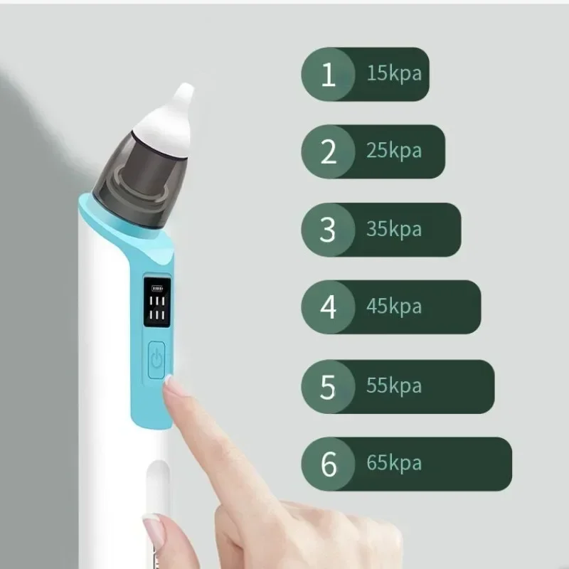 1Pcs Electric Nasal Absorber, Silent Baby Obstruction Rhinitis Cleaner, Nasal Aspirator
