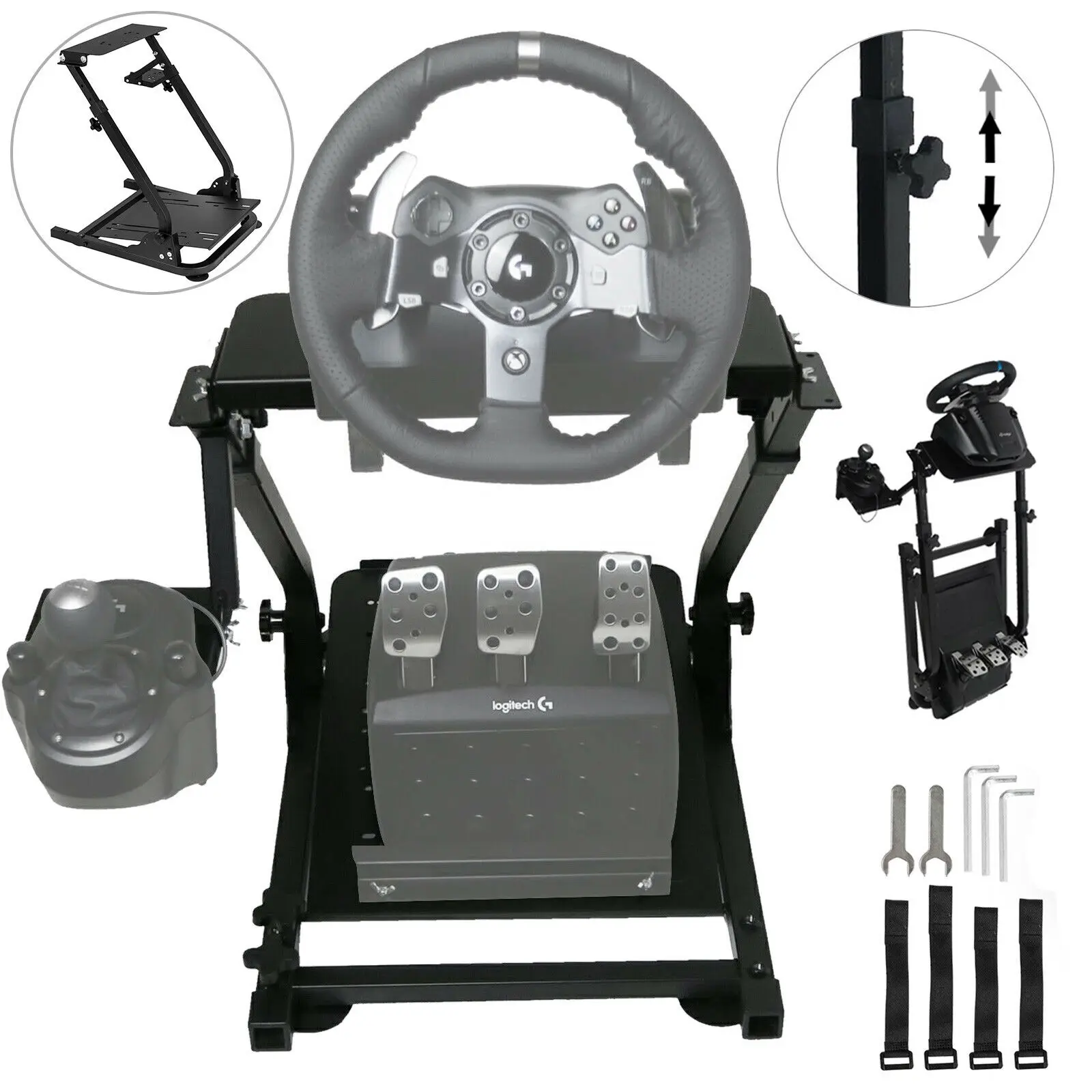 Race Steering Wheel Support For G25 G27 G29 And G920 Folding Steering Wheel Stand - Tool Parts - AliExpress