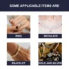 Fine Jewelry Cleaner Liquid Earrings Diamond Jewelry Cleaner for Gold Silver Rings & Precious Stones 3