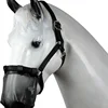 1PC Horse Nose Mosquito Protection Black Mesh Breathable Headgear Livestock Nose Durable Face Cover Horse Care Products 2