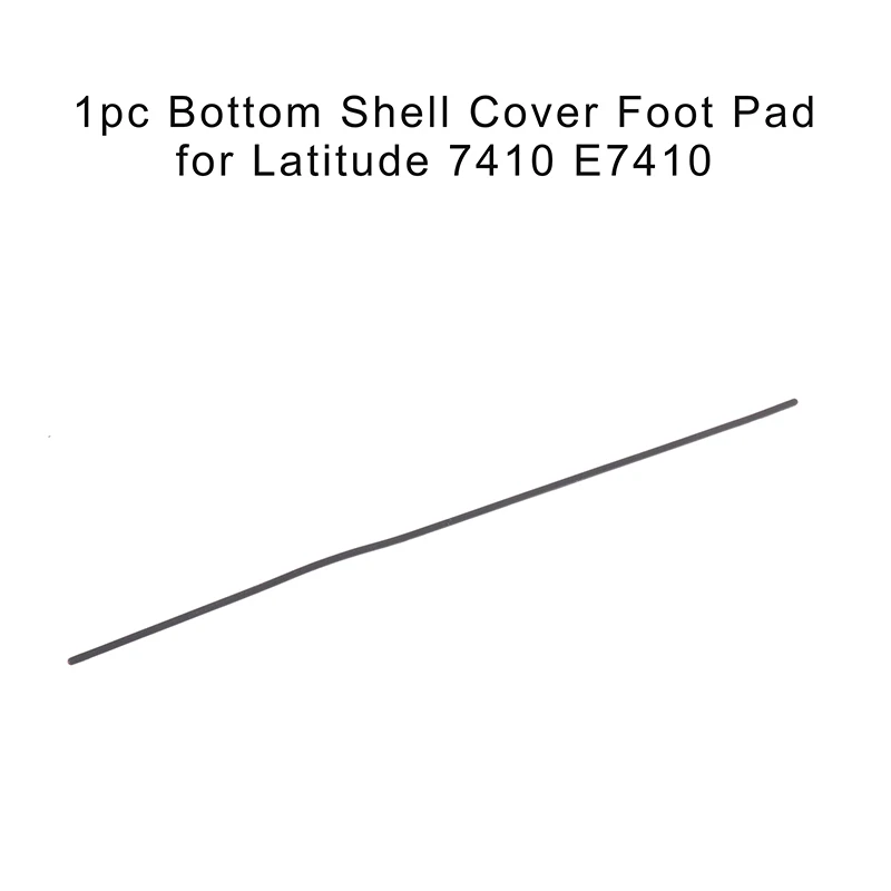 Caixa inferior Pad substituição, tira de borracha, Foot Pad para Latitude 7410, E7410, pára-choques antiderrapante, pés tiras, 1pc