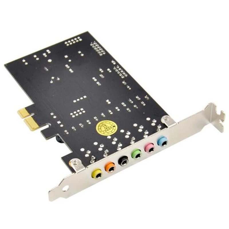 PCIe 7.1 Channel Sound Card CM8828 + CM9882A with SPDIF Bracket PCIe 7.1CH Analog Digital 3D Stereo Extension Card