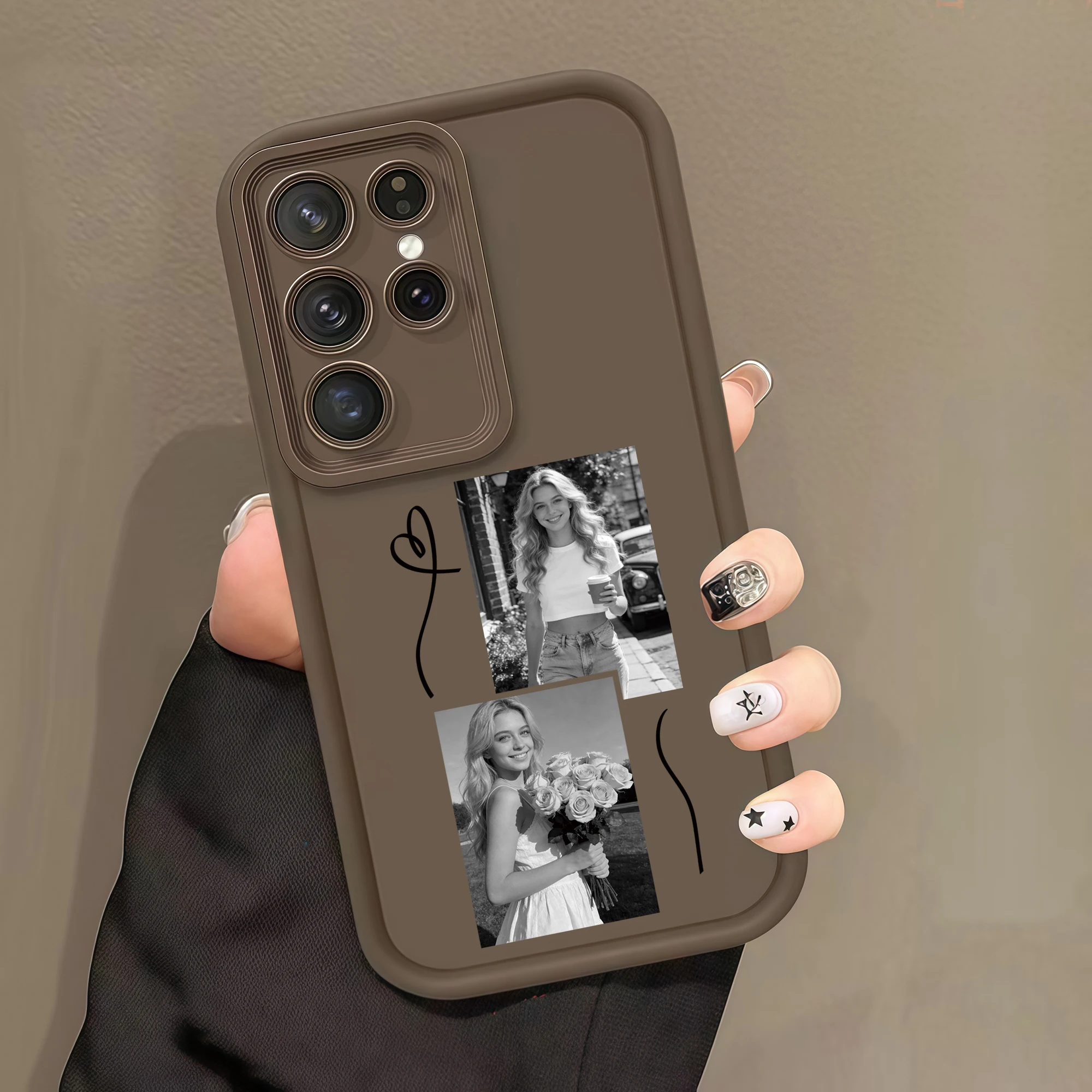 Custom Photos Convert to Black and White Photo Phone Case thumbnail 3