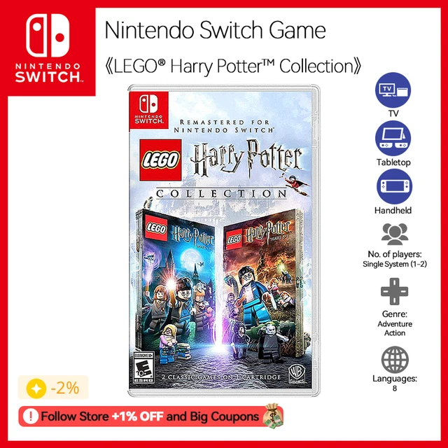 LEGO-Offres de jeux sur Nintendo Switch, Collection Harry Potter