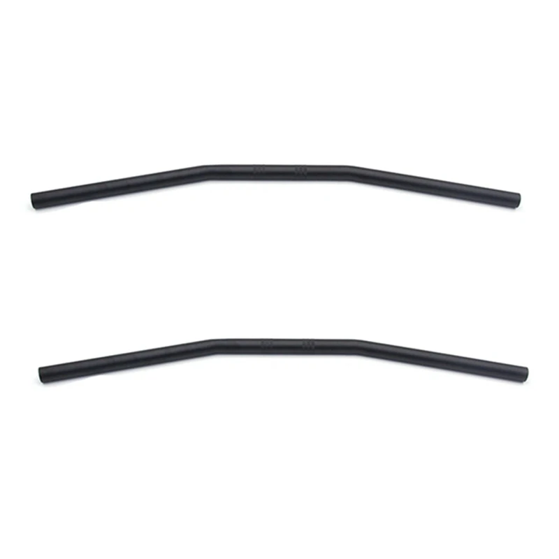 

2X 7/8 Inch Motorcycle Handlebar 22Mm Black Drag Straight Bar Cafe Racer For Honda Kawasaki Yamaha Suzuki Chopper Bobber