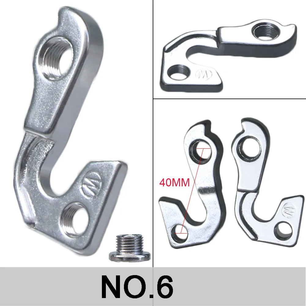 1pc Universal Legierung MTB Rennrad Schaltwerk Aufhänger Racing Radfahren Mountainbike Rahmen Hinten Getriebe Schwanz Haken Adapter Teile – Detail 9