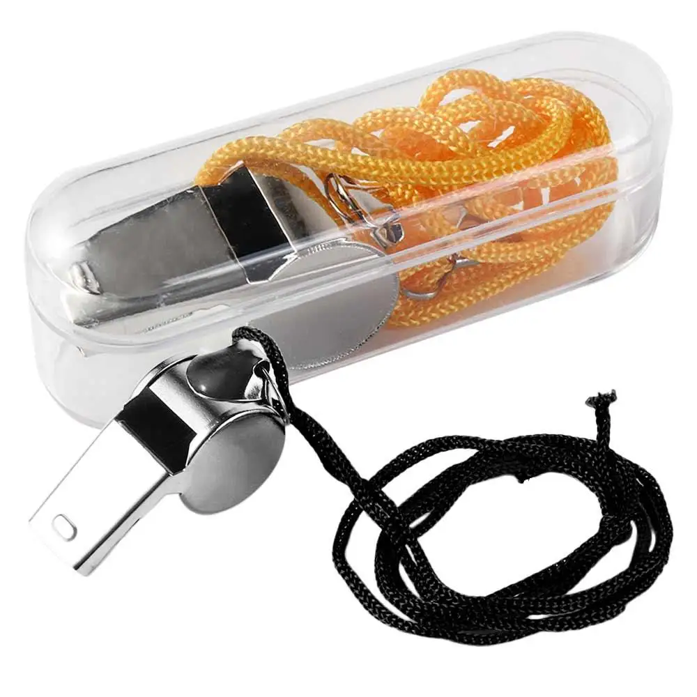 soccer whistle sport whistle metal whistle sports whistle loud metal football referee whistle compact wear resistant 1PC