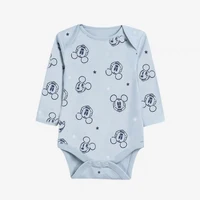 3Pcs Mickey Mouse Newborn Baby Rompers Baby Boy Jumpsuit Roupas Bebes Infant Clothes Summer Baby Bodysuits 6